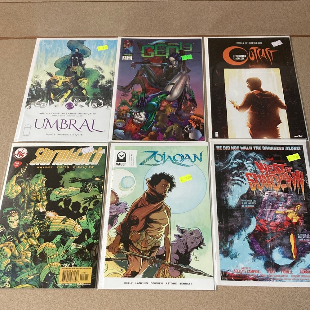 Assorted Comic Book Lot - Mixed Publishers - Colorful Covers